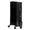 Adler CR 7812 elektrinis alyvos radiatorius su nuotolinio valdymo pultu, 7 sekcijos, 1500 W, juodas