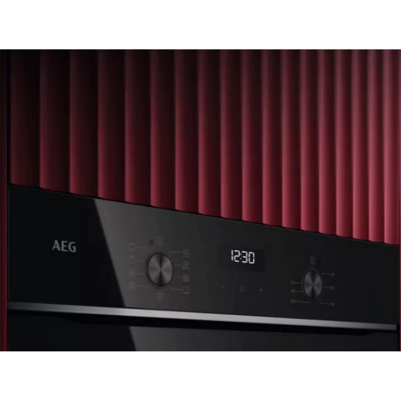 AEG 5000 SurroundCook įmontuojama elektrinė orkaitė, 72L, pirolitinis savaiminis valymas, nerūdijantis plienas