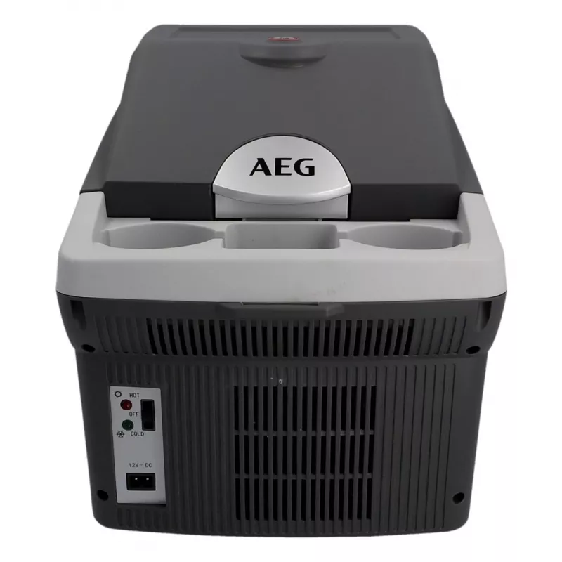 AEG BK16 16L termoelektrinis aušintuvas ir šildytuvas, 12V/230V, pilka/juoda