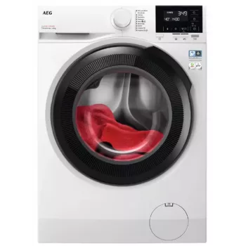 AEG LFR61944BE 9kg 1400 aps./min priekinio pakrovimo skalbimo mašina su ProSense, ProSteam ir ÖKOMix, balta
