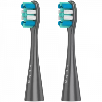 AENO ADB0010G Keičiamas šepetėlio antgalis, 2 vnt. - Baltas - Suderinamas su Xiaomi Mi Electric Toothbrush serija