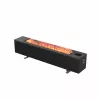 AENO Premium Eco Smart Space Heater 2000W, konvekcinis, tikro ugnies efekto, drėkinimo, išmanusis šildymas, LED ekranas, balso valdymas, 2L bakas, EU kištukas, juodas
