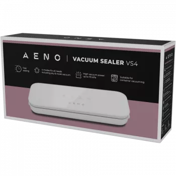 AENO Vakuuminis pakuotuvas, baltas, LED indikatoriai, 230V AC, 130W, -65kPa