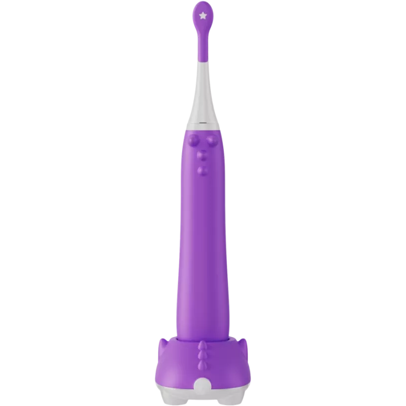 AENO belaidis dantų šepetėlis, violetinis, 3 šepetėlių galvutės, 600 mAh, 5 režimai, išmanus priminimas