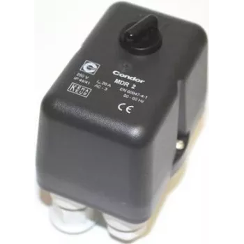 Aerotec 9063018 Slėgio jungiklis 6-10 bar 230V 16A IP44 su iškrovimo vožtuvu