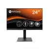 AG Neovo LH2404 23.8 inch Full HD ergonomiškas stalinis LED monitorius su NeoV Optical Glass, 120Hz, VA skydeliu, HDMI, DisplayPort, VGA, juodas