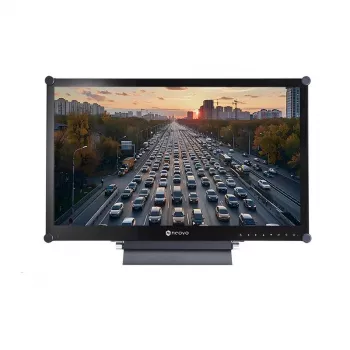 AG NEOVO RX-2402 24 inch (61cm) Full HD LCD Monitor - 24/7 - 1920x1080 - HDMI - DVI-D - VGA - DisplayPort - FBAS - Juoda
