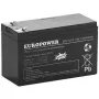 AGM akumuliatorius EUROPOWER serija EPL 12V 7,2Ah T1 (15 metų tarnavimo laikas)
