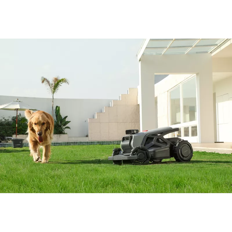 AIRSEEKERS LIMITED Tron MAX 300° AI Vision Mulching Pjovimo Robotas, 3600m², AI Vision + NRTK