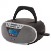 Aiwa BBTU-400SL nešiojama stereo sistema CD/FM RDS/USB/Bluetooth sidabrinė MP3 atkūrimas