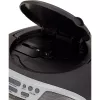 Aiwa BBTU-400SL nešiojama stereo sistema CD/FM RDS/USB/Bluetooth sidabrinė MP3 atkūrimas