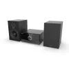 Aiwa MSBTU-600 50W Bluetooth CD mikro Hi-Fi sistema su FM radiju, USB, Aux-in, LED ekranu, nuotolinio valdymo pulteliu, juoda