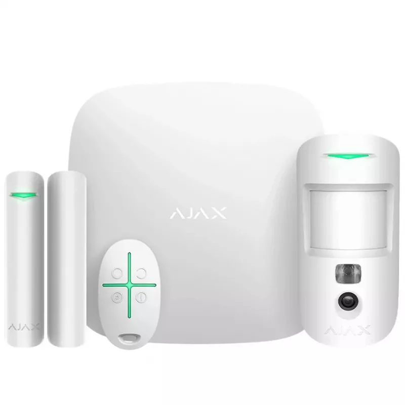 AJAX Alarm Security Starter Kit CAM/White 38172