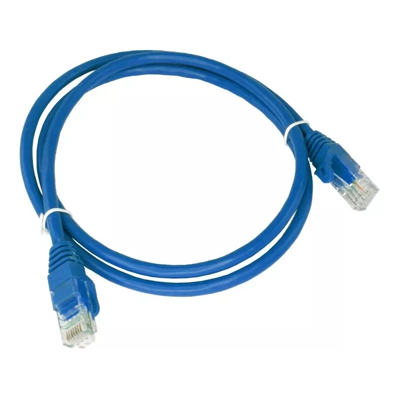 Alantec KKU5CZA1 Cat5e U/UTP Patch Cable Blue 0.25 m