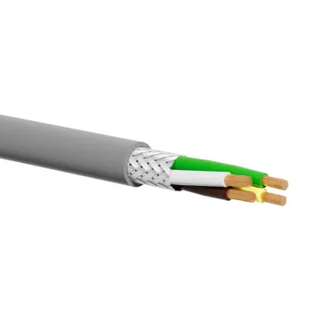 ALANTEC KS-LIYCY-PV-04100-500 Ekranuotas valdymo kabelis LiYCY 4x1,00 mm² PVC pilka 500 m