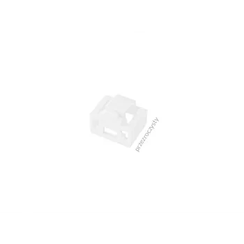 ALANTEC RJ45 prievado blokatorius, permatomas (24 vnt. + raktas)
