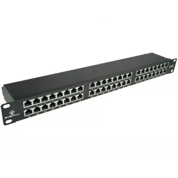 ALANTEC STP Cat.6 48 Portų IDC Skirstymo Panelė 2U 19 inch Montuojama į Stovą Juoda (PK050)