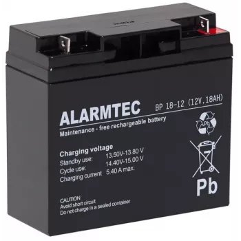 ALARMTEC BP 12V 18Ah AGM akumuliatorius