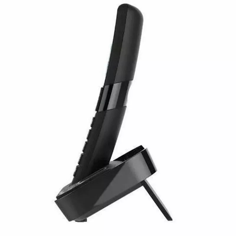 Alcatel 8517110010 DECT belaidžio telefono ragelis su 1,5 colio gintaro spalvos foniniu apšvietimu