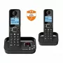 Alcatel 8517110010 DECT belaidžio telefono ragelis su 1,5 colio gintaro spalvos foniniu apšvietimu