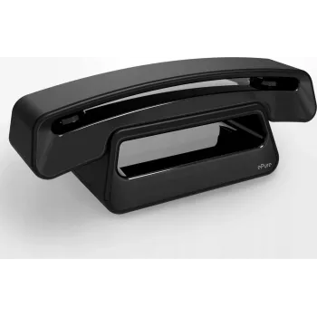 Alcatel ePure Iconic belaidis DECT telefonas (juodas)