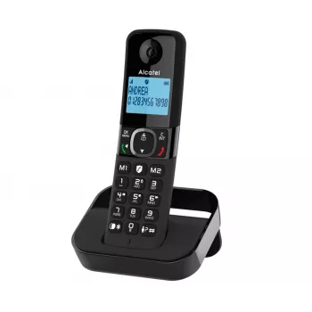 ALCATEL F860 EU DECT belaidis telefonas su atsakikliu, juodas ATL1423396