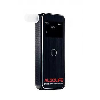 AlcoLife Prime Breathalyzer – Elektrocheminis kuro elemento alkotesteris su LCD ekranu