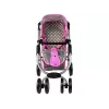 ALICE Baby Doll Stroller 2-in-1 Carrycot Bag Pink Stars