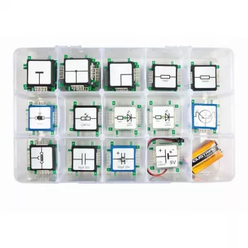 ALLNET BrickRknowledge Basic Set (Ispanų kalba) – Arduino suderinamas elektronikos ir robotikos mokymosi rinkinys