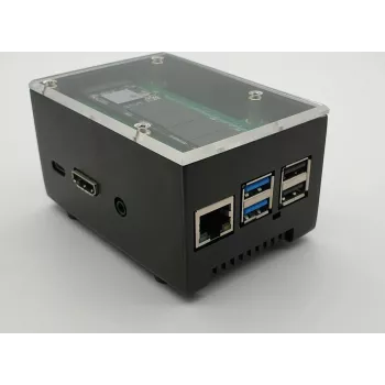 ALLNET Rock Pi aliumininis korpusas ecoPI Starter juodas (RockPi_GH_ecoPI_SW)