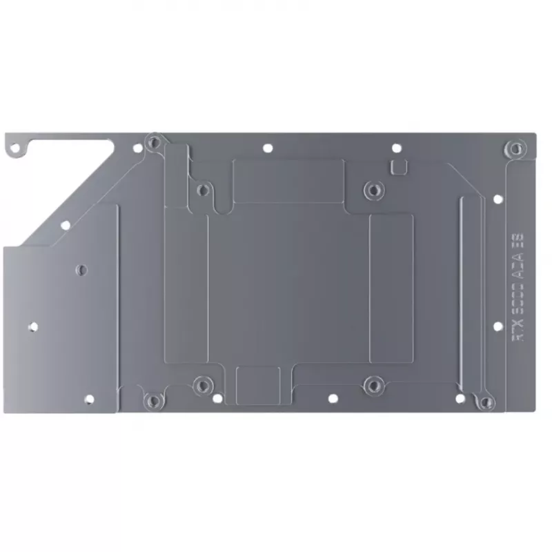 Alphacool 13725 CPU vandens blokas su užpakaline plokšte - nikeliuota varinė plokštė, akrilo viršus, G1/4 inch, Intel LGA 115x/1200/1700/2011/2066, AMD AM4
