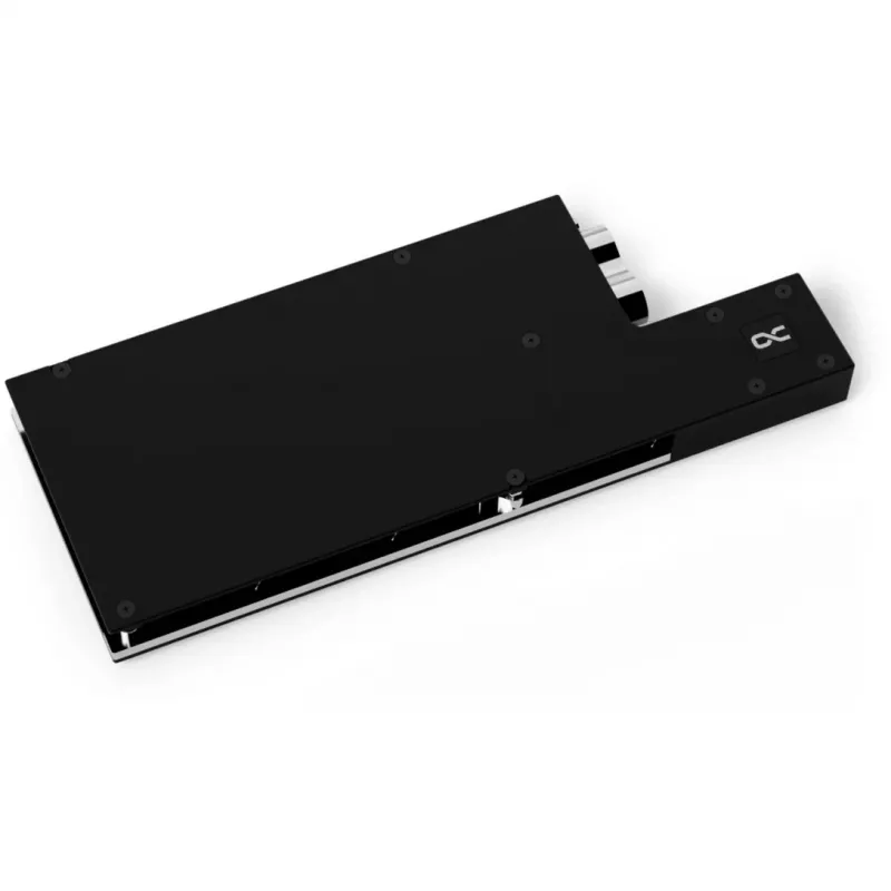 Alphacool 13725 CPU vandens blokas su užpakaline plokšte - nikeliuota varinė plokštė, akrilo viršus, G1/4 inch, Intel LGA 115x/1200/1700/2011/2066, AMD AM4