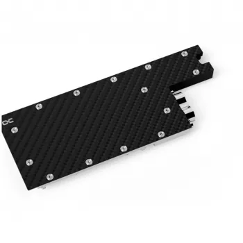 Alphacool 13725 CPU vandens blokas su užpakaline plokšte - nikeliuota varinė plokštė, akrilo viršus, G1/4 inch, Intel LGA 115x/1200/1700/2011/2066, AMD AM4