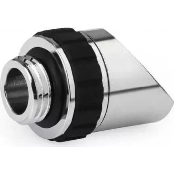 Alphacool Apex Grip 45° pasukamas adapteris G1/4 išorinė į vidinę - chromuotas 14890