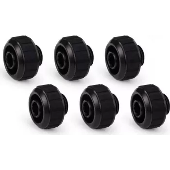 Alphacool Apex Grip suspaudžiamoji jungtis 16/10mm G1/4 juoda, 6 vnt. paketas 14923