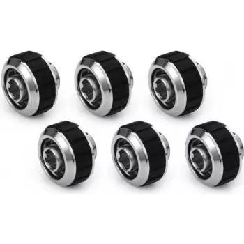 Alphacool Apex Grip suspaudžiamoji jungtis 16/10mm G1/4 chromuota - 6 vnt. pakuotė 14924