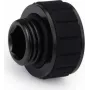 Alphacool Apex Grip prailginimas 10mm vyriškas į moterišką G1/4 colio juodas (14811)