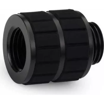 Alphacool Apex Grip prailginimo jungtis 20mm vyriška į moterišką G1/4 colio juoda (14812)