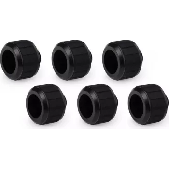 Alphacool Apex Grip HardTube suspaudimo jungtis 16mm išorinis skersmuo G1/4 sriegis juoda 6 vnt. paketas (14929)