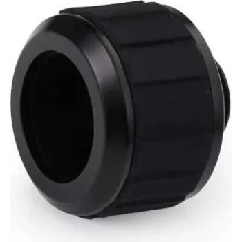 Alphacool Apex Grip HardTube suspaudimo jungtis 16mm išorinis skersmuo, G1/4 inch srieginis, Deep Black 14796