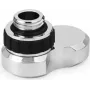 Alphacool Apex Grip 16 mm poslinkio adapteris, išorinis/vidinis G1/4, pasukamas, chromuotas 14892