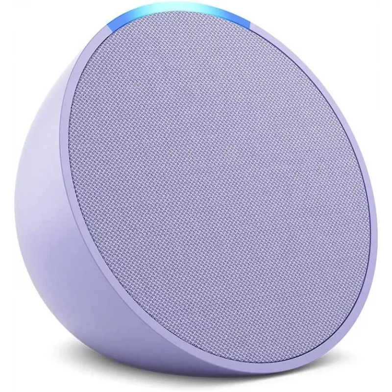 „Amazon Echo Pop“ išmanusis garsiakalbis su „Alexa“, levandų žiedo spalvos