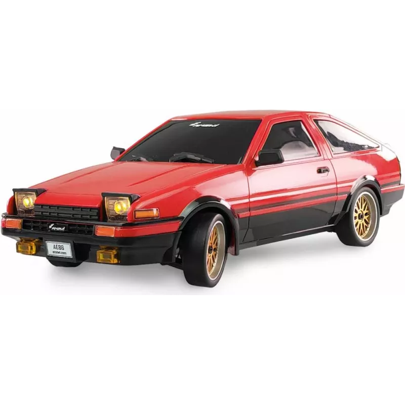AMEWI AE86 Drift lenktyninis automobilis 1:18 RTR raudonas