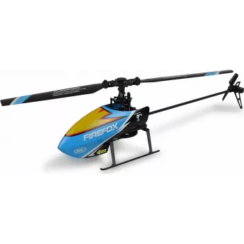 Amewi AFX4 XP nuotolinio valdymo sraigtasparnis RTF 2.4GHz 6 kanalų su 6 ašių giroskopu, bešepetėliu pagrindiniu varikliu, aukščio palaikymu, LiPo 7.4V 700mAh, mėlynas/juodas