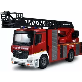 Amewi Mercedes-Benz oro kopėčių gaisrinis sunkvežimis 1:18 RTR 2.4GHz su vandens purkštuvu