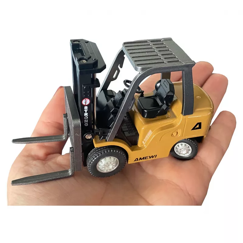 Amewi Mini Šakinis Krautuvas su Priekaba, 8 kanalų 1:64 RTR 6+