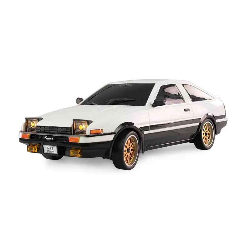 Amewi RC automobilis AE86 Sprinter lenktyninis automobilis 1:18 RTR baltas