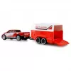 AMEWI RC Pickup Die Cast su Arklio Priekaba 1:64 RTR Raudona (22681)