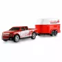 AMEWI RC Pickup Die Cast su Arklio Priekaba 1:64 RTR Raudona (22681)