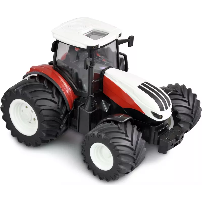AMEWI RC traktorius su gyvulių priekaba 1:24 mastelis 4WD 2,4GHz nuotolinio valdymo sunkvežimis (22601)